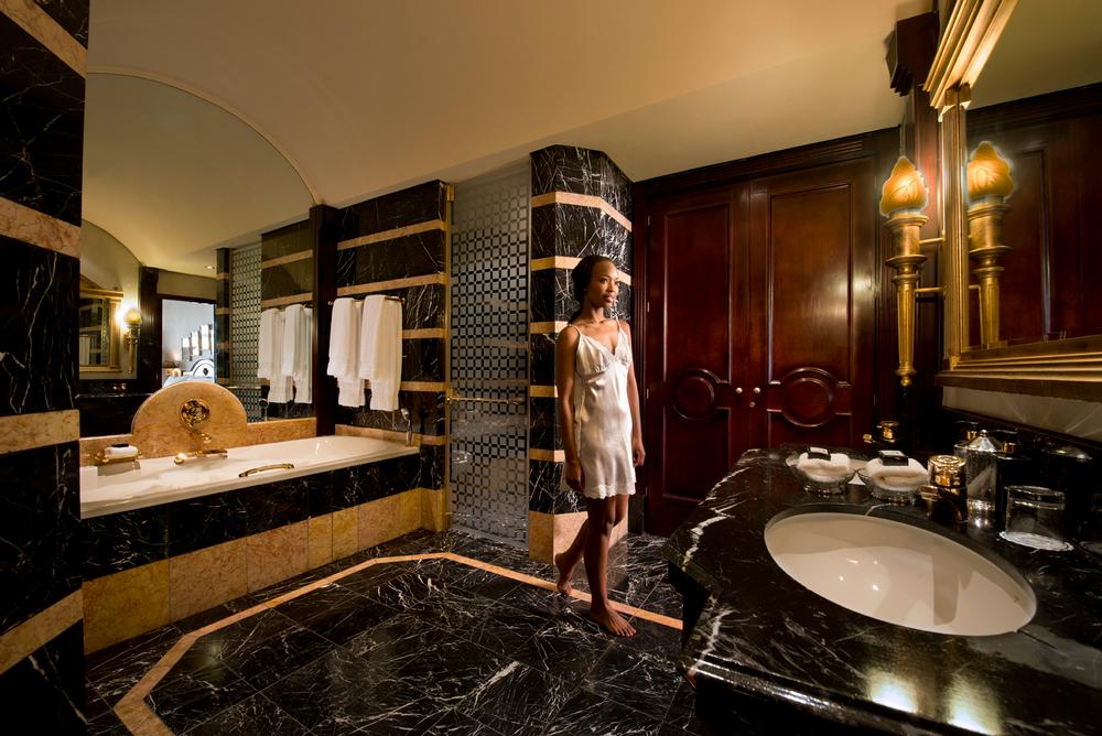 Michelangelo Hotel Presidential Suite Bathroom