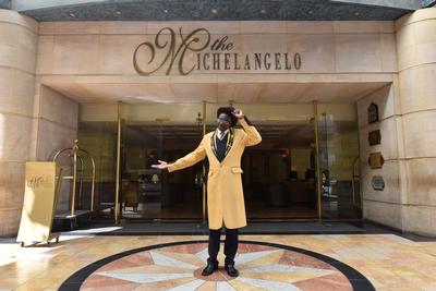 The Michelangelo Hotel Main Entrance